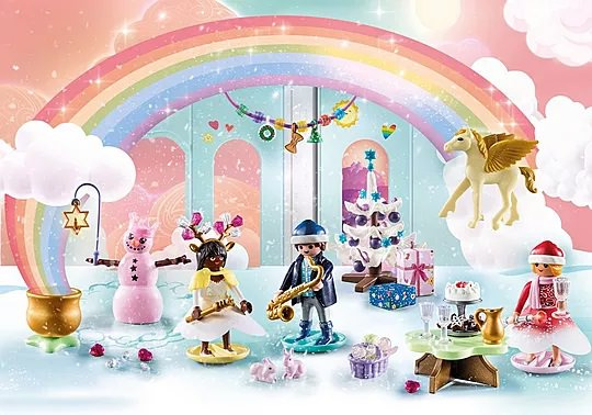 Adventskalender Weihnachtsfest unter dem Regenbogen