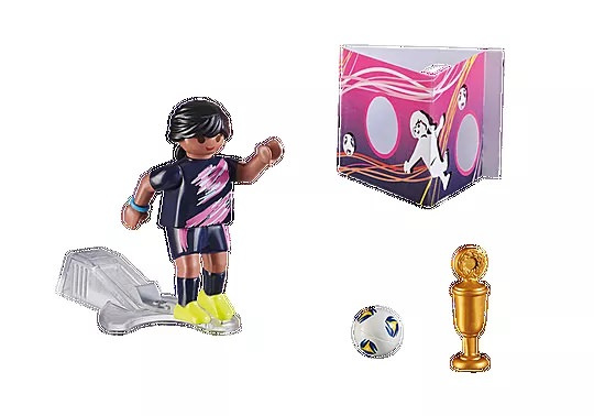 Special Plus Fußballerin mit Torwand