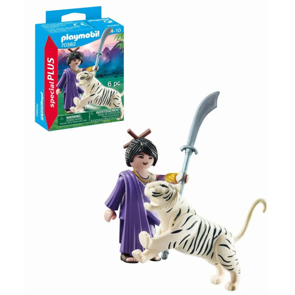 Special Plus Asiakämpferin mit Tiger