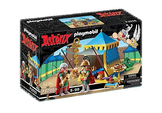 Asterix Anführerzelt mit Generälen