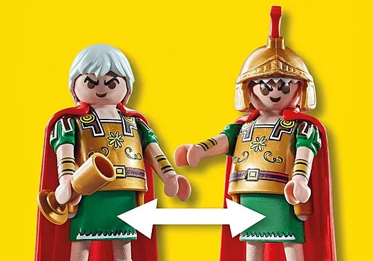 Asterix Anführerzelt mit Generälen