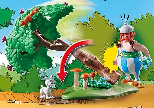 Asterix Wildschweinjagd