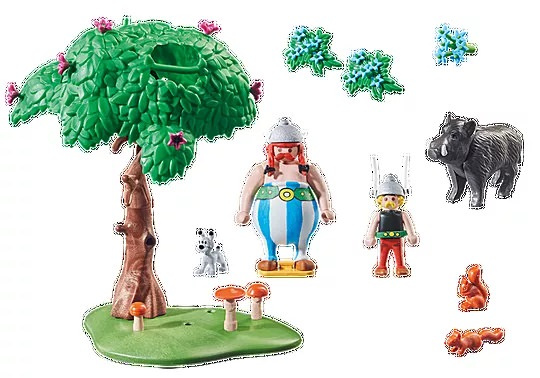 Asterix Wildschweinjagd
