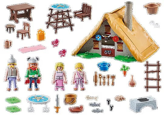 Asterix Hütte des Majestix