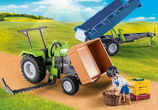 Country Traktor mit Hänger