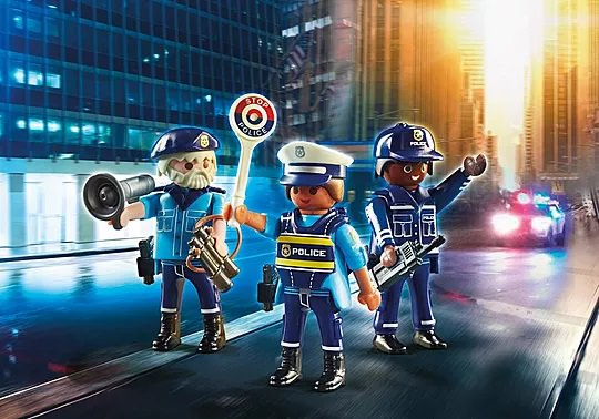 City Action Figurenset Polizei