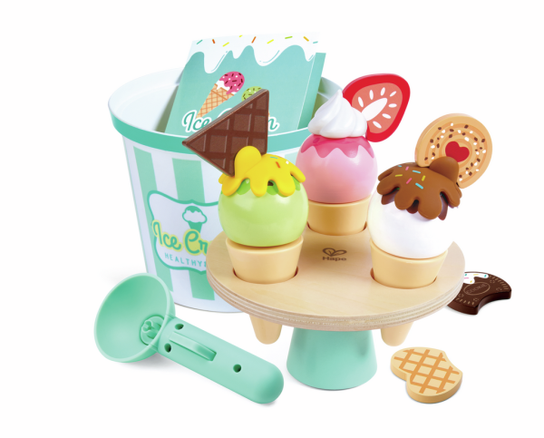 Eiscreme-Set
