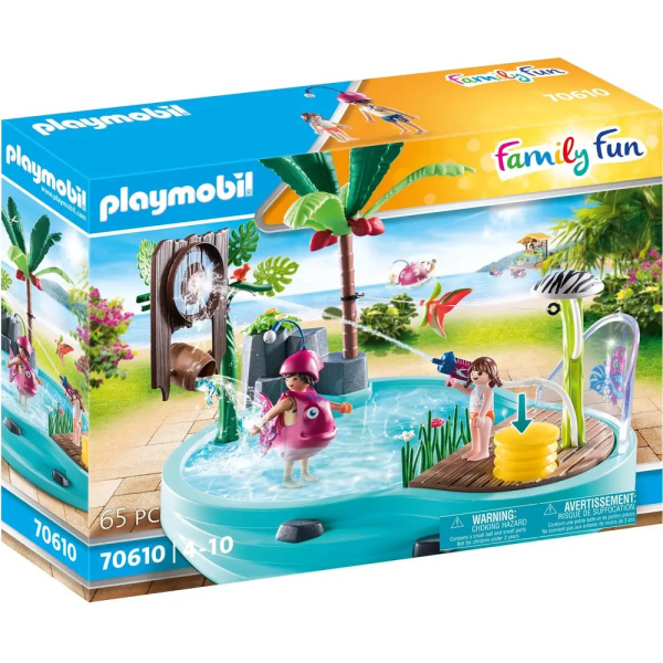 Family Fun Spaßbecken mit Wasserspritze