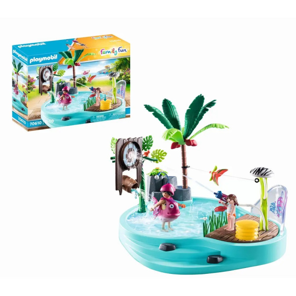 Family Fun Spaßbecken mit Wasserspritze