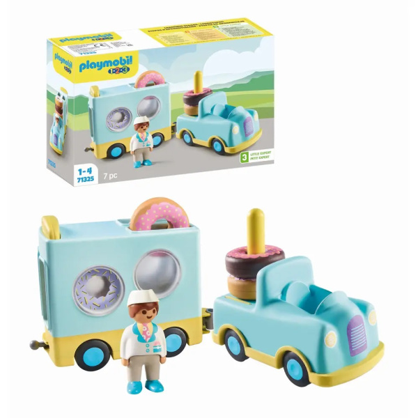 1-2-3 Verrückter Donut Truck mit Stapel- und Sortierfunktion