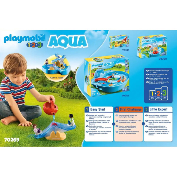 1-2-3 Aqua Wasserwippe mit Gießkanne