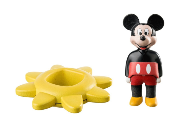 1-2-3 Disney Mickys Drehsonne mit Rasselfunktion