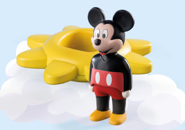 1-2-3 Disney Mickys Drehsonne mit Rasselfunktion