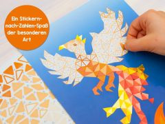 Mosaik-Stickerheft Fabelwesen