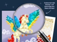 Mosaik-Stickerheft Fabelwesen