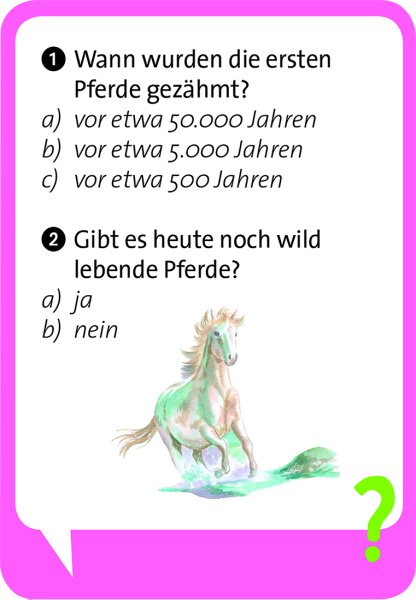 Pocket Quiz Junior Pferde