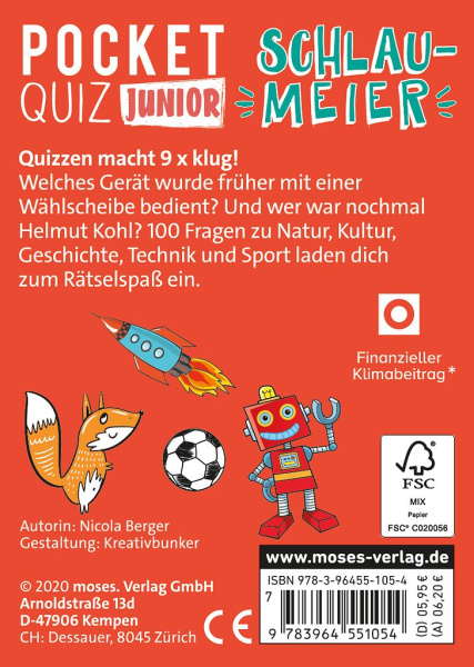Pocket Quiz Junior - Schlaumeier