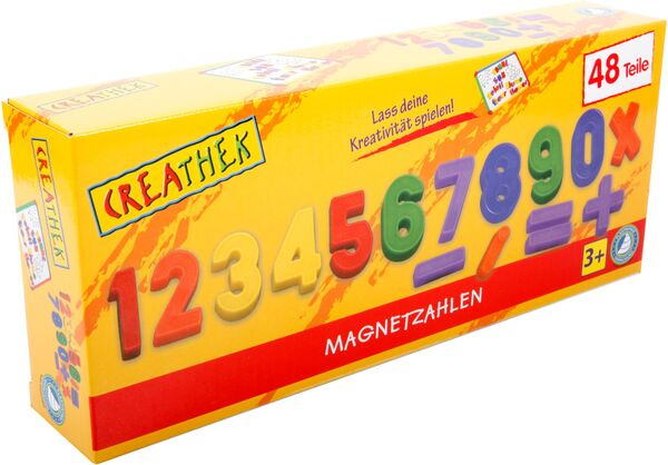 Magnetische Zahlen und Zeichen