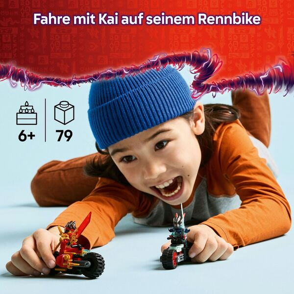 Ninjago Kais Motorradrennen