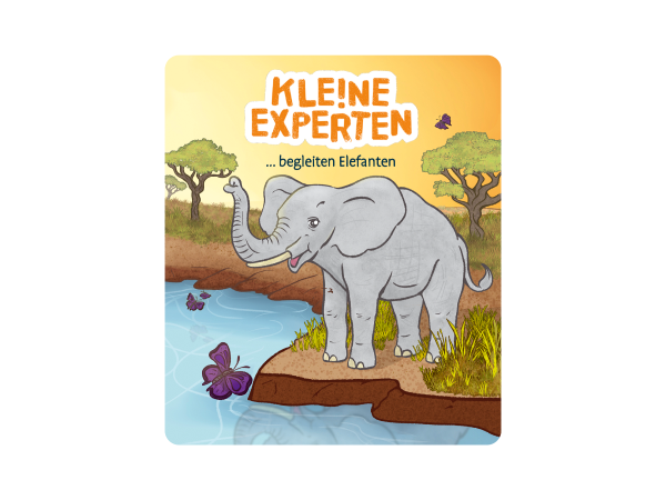 KLE!NE EXPERTEN - ...begleiten Elefanten