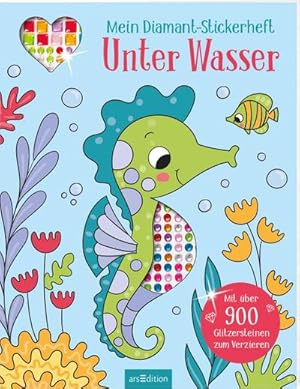 Mein Diamant-Stickerheft - Unter Wasser