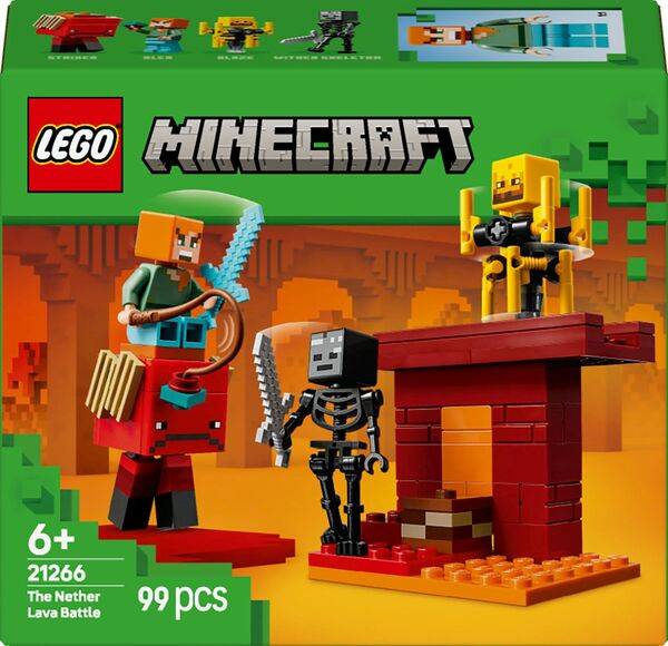 Minecraft Das Lava-Duell im Nether