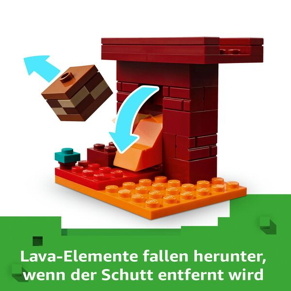 Minecraft Das Lava-Duell im Nether