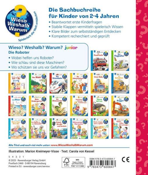 Wieso? Weshalb? Warum? Junior - Die Roboter