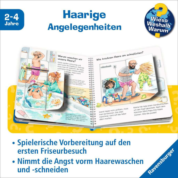 Wieso? Weshalb? Warum? Junior - Kämmen, schneiden, Haare waschen