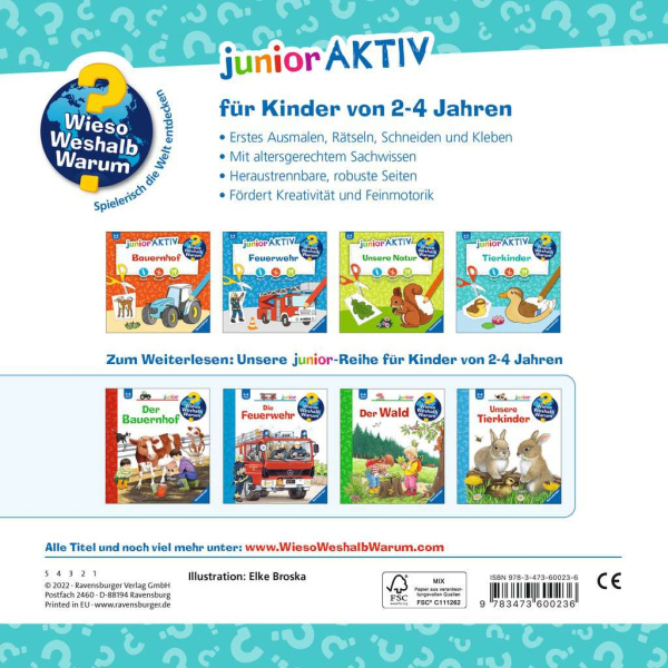 Wieso? Weshalb? Warum? Junior Aktiv - Tierkinder