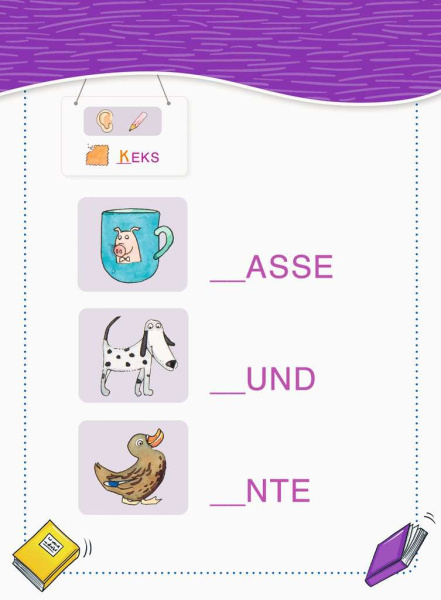 Erstes Lesen - Mein Block für den Schulanfang