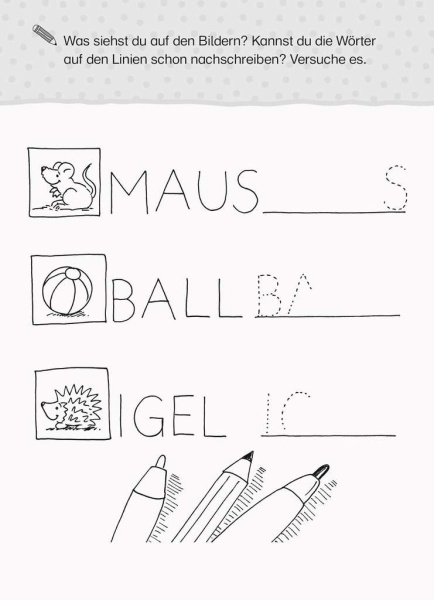 Mein Vorschulsblock
