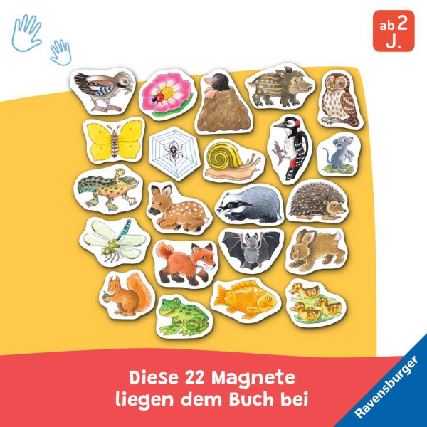 Mein großes Magnetbuch - Wer wohnt wo?