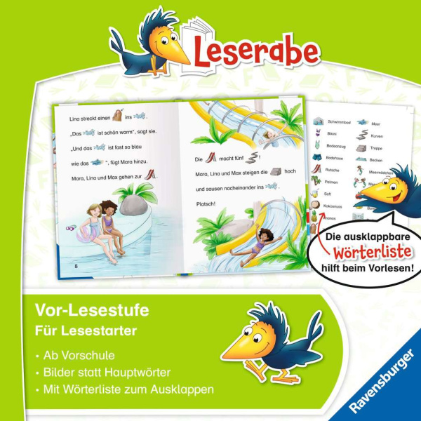 Leserabe - Meermädchen Mara und die magische Perle