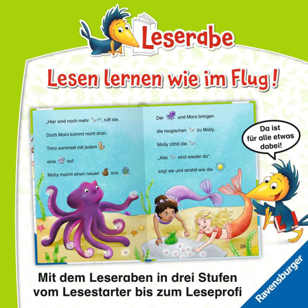 Leserabe - Meermädchen Mara und die magische Perle
