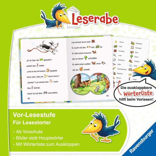 Leserabe - Die Stadtpark-Detektive