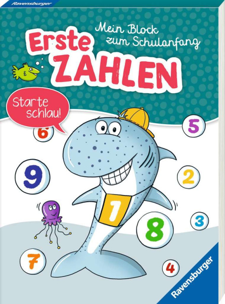 Mein Block zum Schulanfang - Erste Zahlen