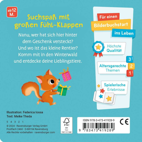 Wo bist du, kleines Rentier?