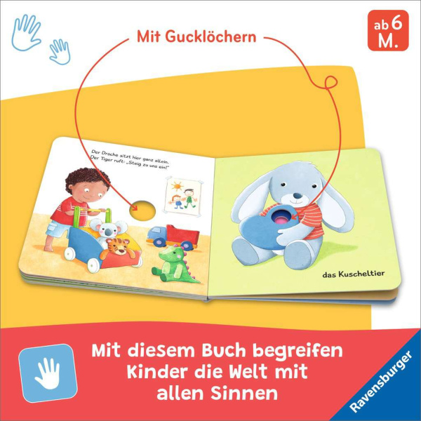 Guckloch-Buch - Viele kunterbunte Sachen