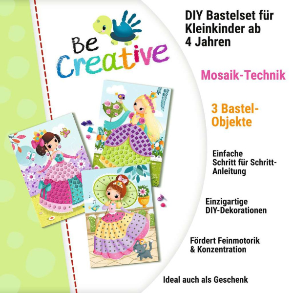 BeCreative Mosaik Prinzessinnen