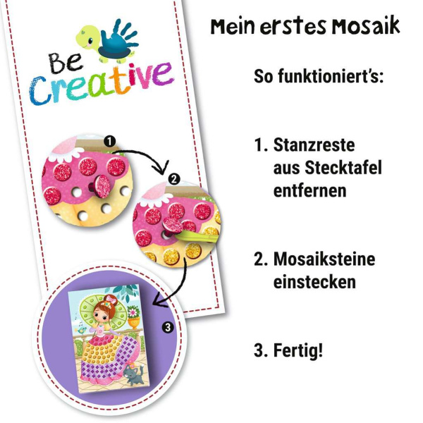BeCreative Mosaik Prinzessinnen