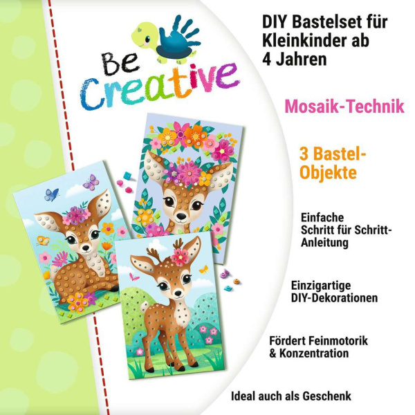 BeCreative Mosaik Mein Bambi