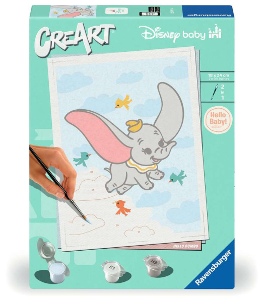 Malen nach Zahlen Hello Baby - Dumbo