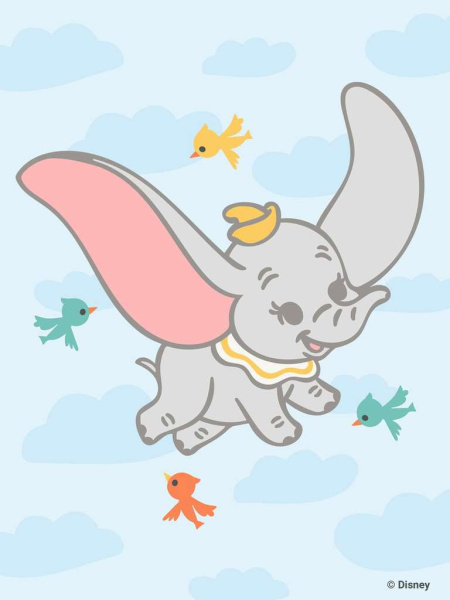 Malen nach Zahlen Hello Baby - Dumbo