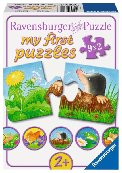 my first puzzles - Tiere im Garten