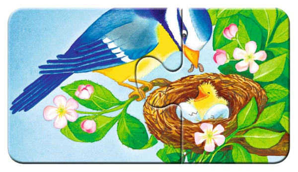 my first puzzles - Tiere im Garten