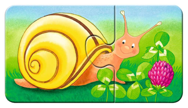 my first puzzles - Tiere im Garten
