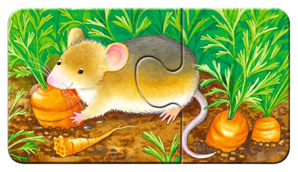 my first puzzles - Tiere im Garten