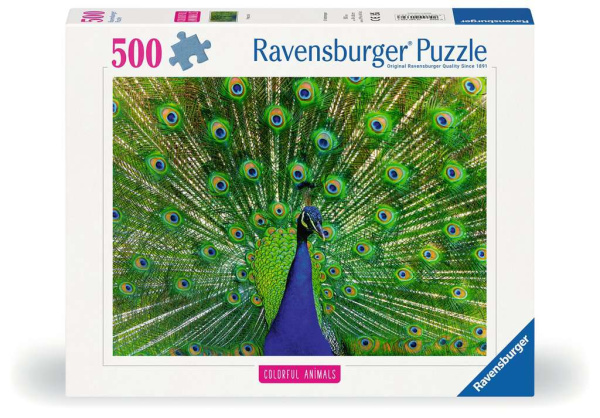 Der Pfau (500 Teile)
