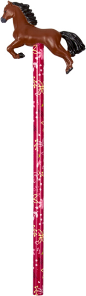 Pferdefreunde - Bleistift mit Topper